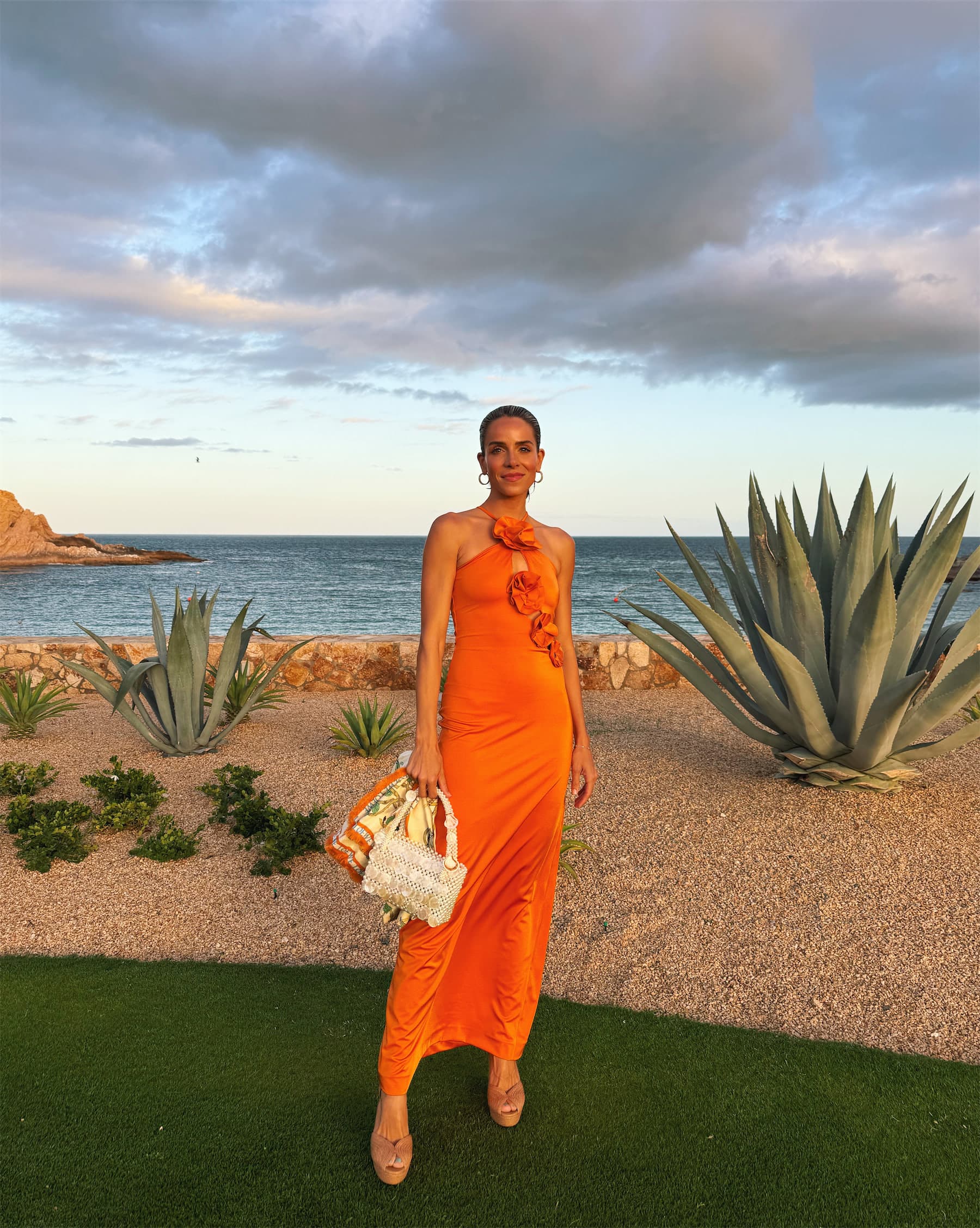 Sunset Goddess Takes Flight