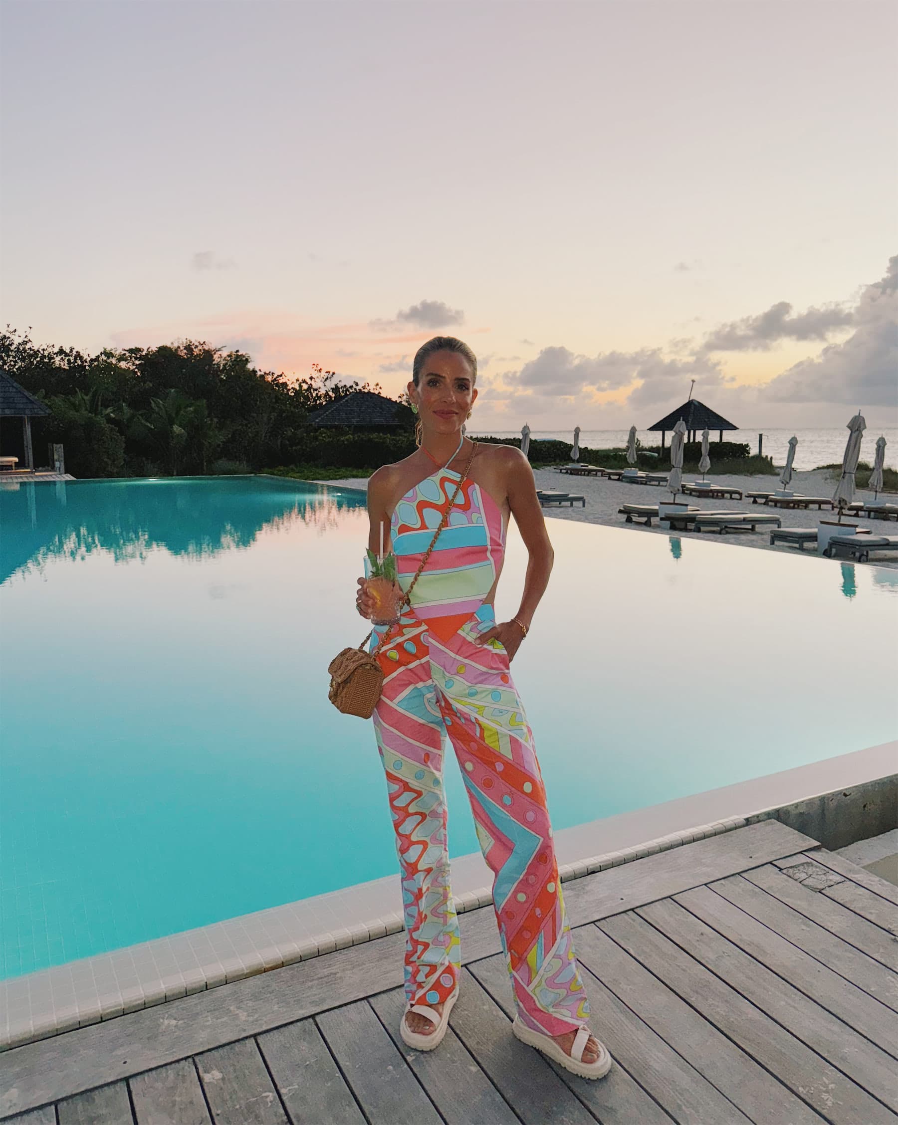 Mediterranean Sunset Cocktail Hour