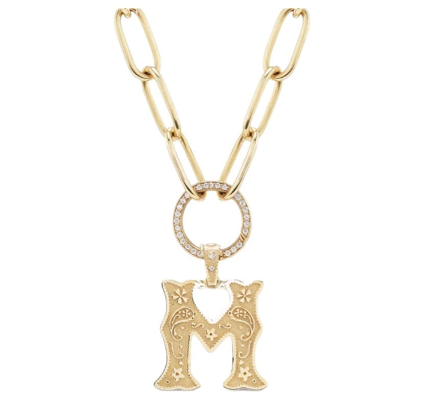 Marlo Laz Necklace & Letters