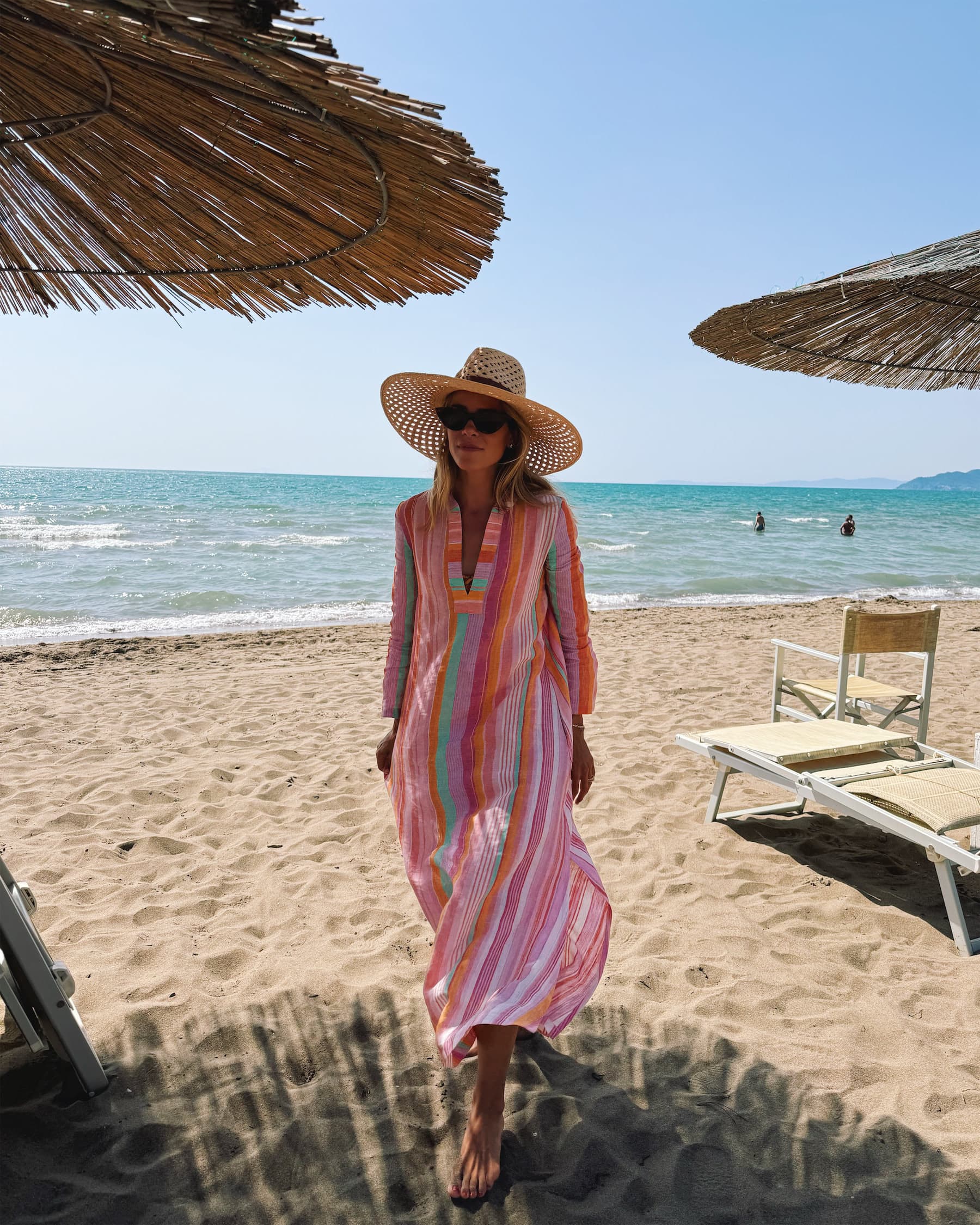 Sunset Goddess Escapes Reality