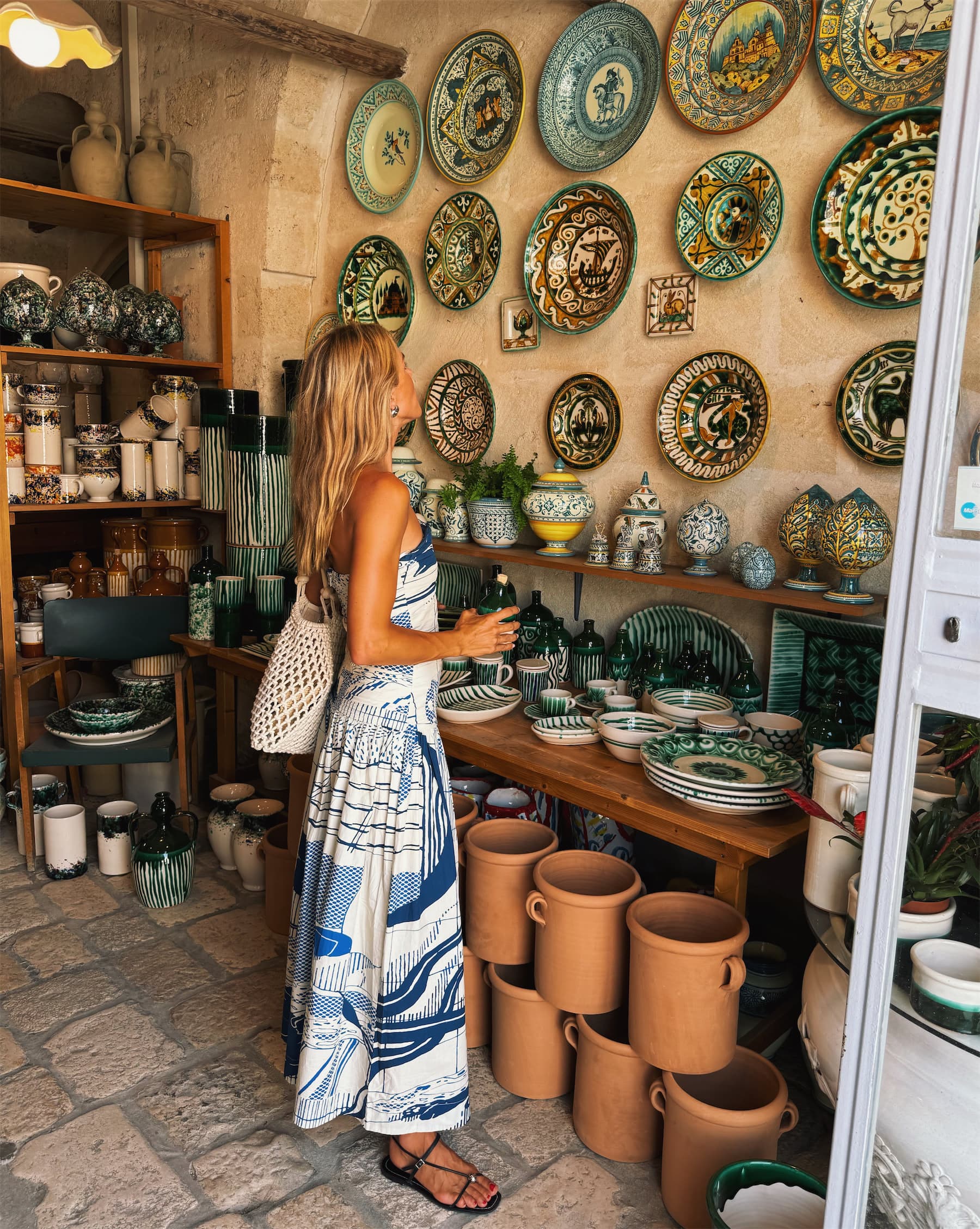 Wanderlust in White Linen