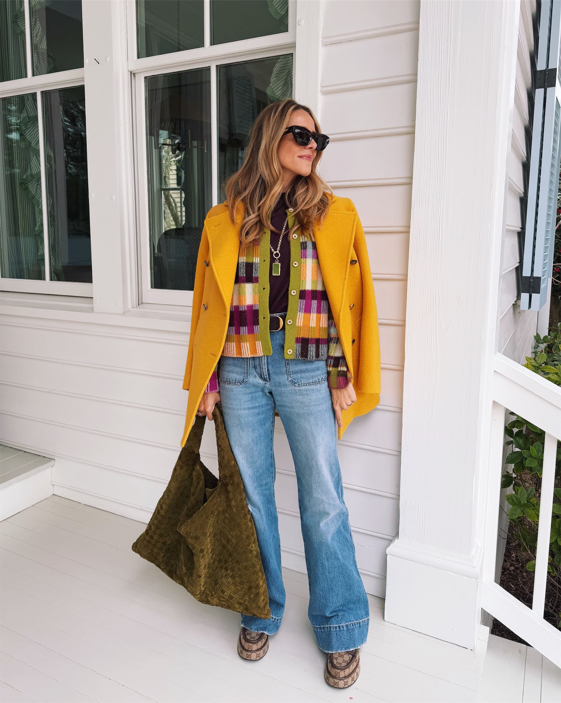 Urban Autumn Wandering Elegance