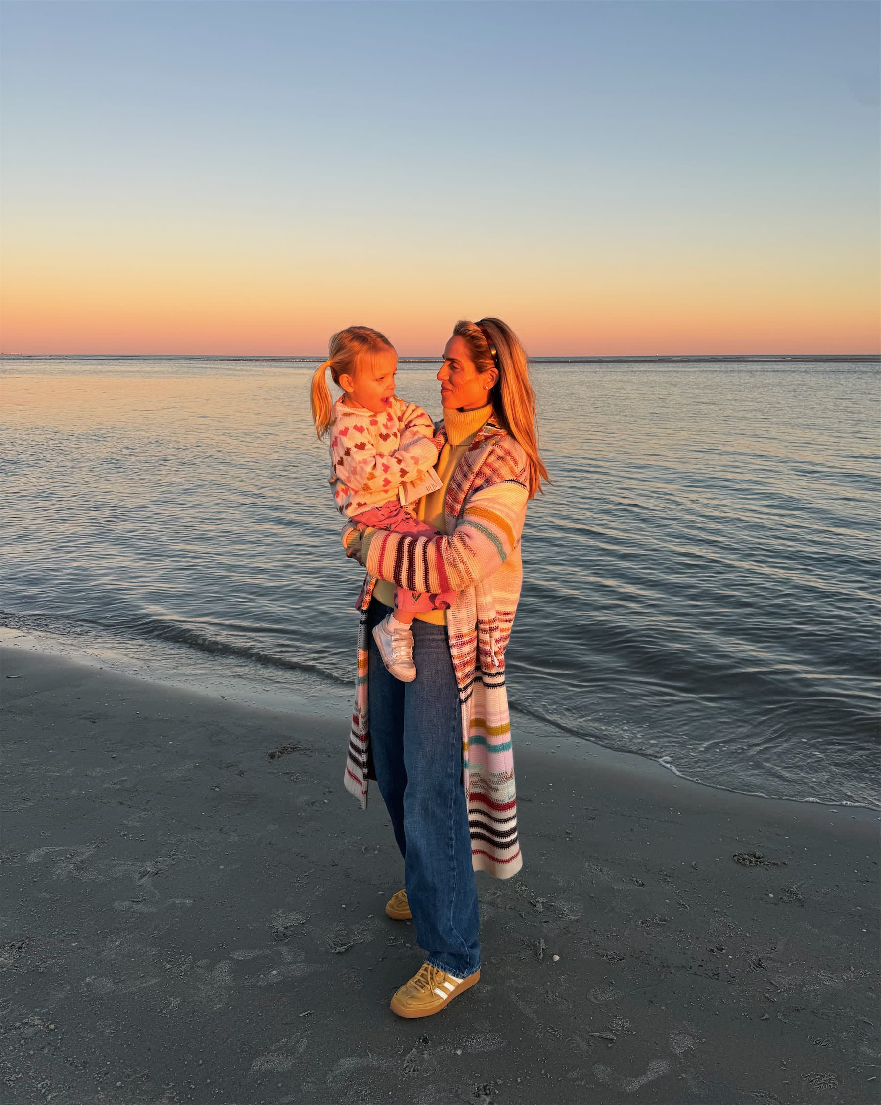 Autumn Beach Walk Warmth
