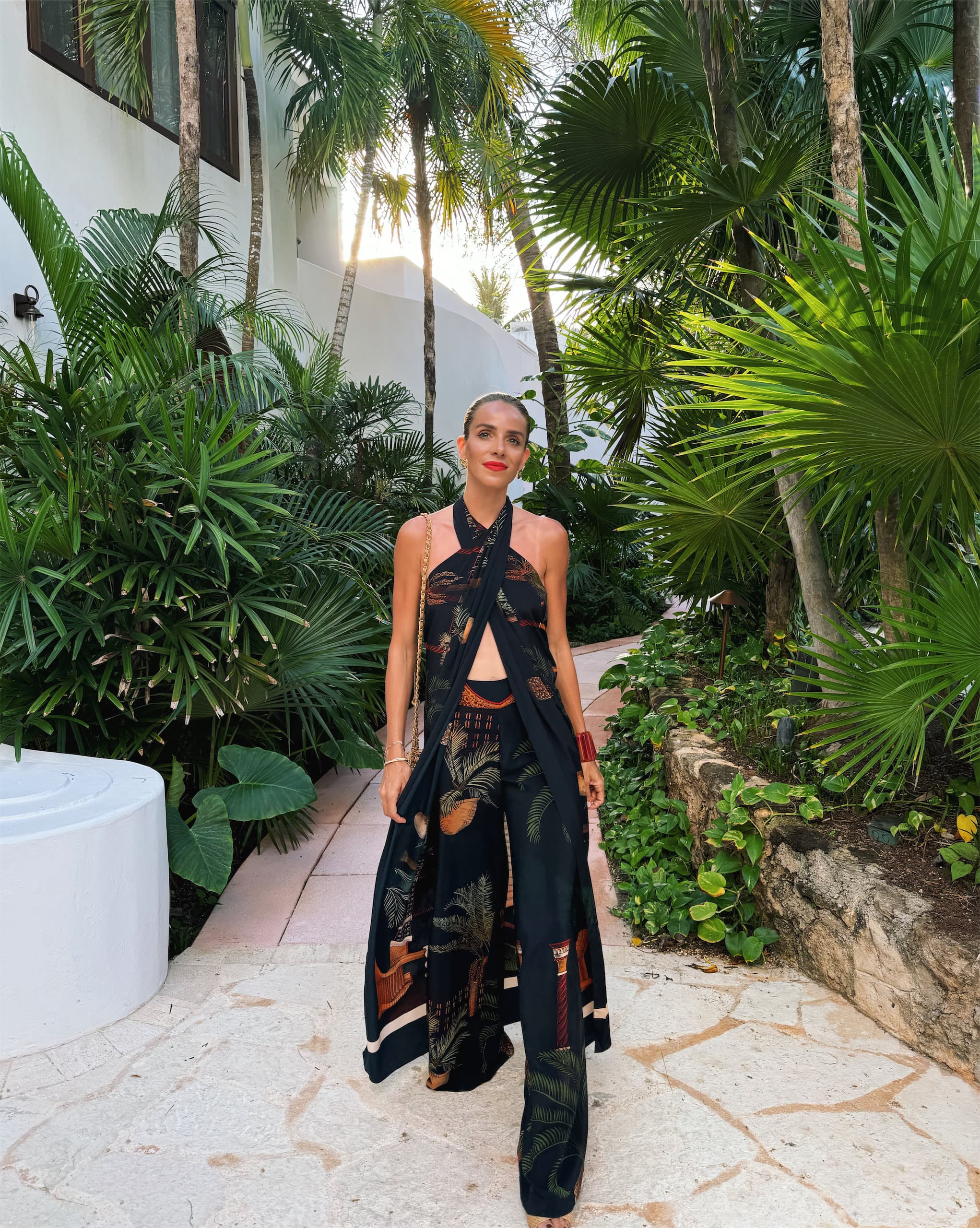 Sunset Poolside Paradise Vibes