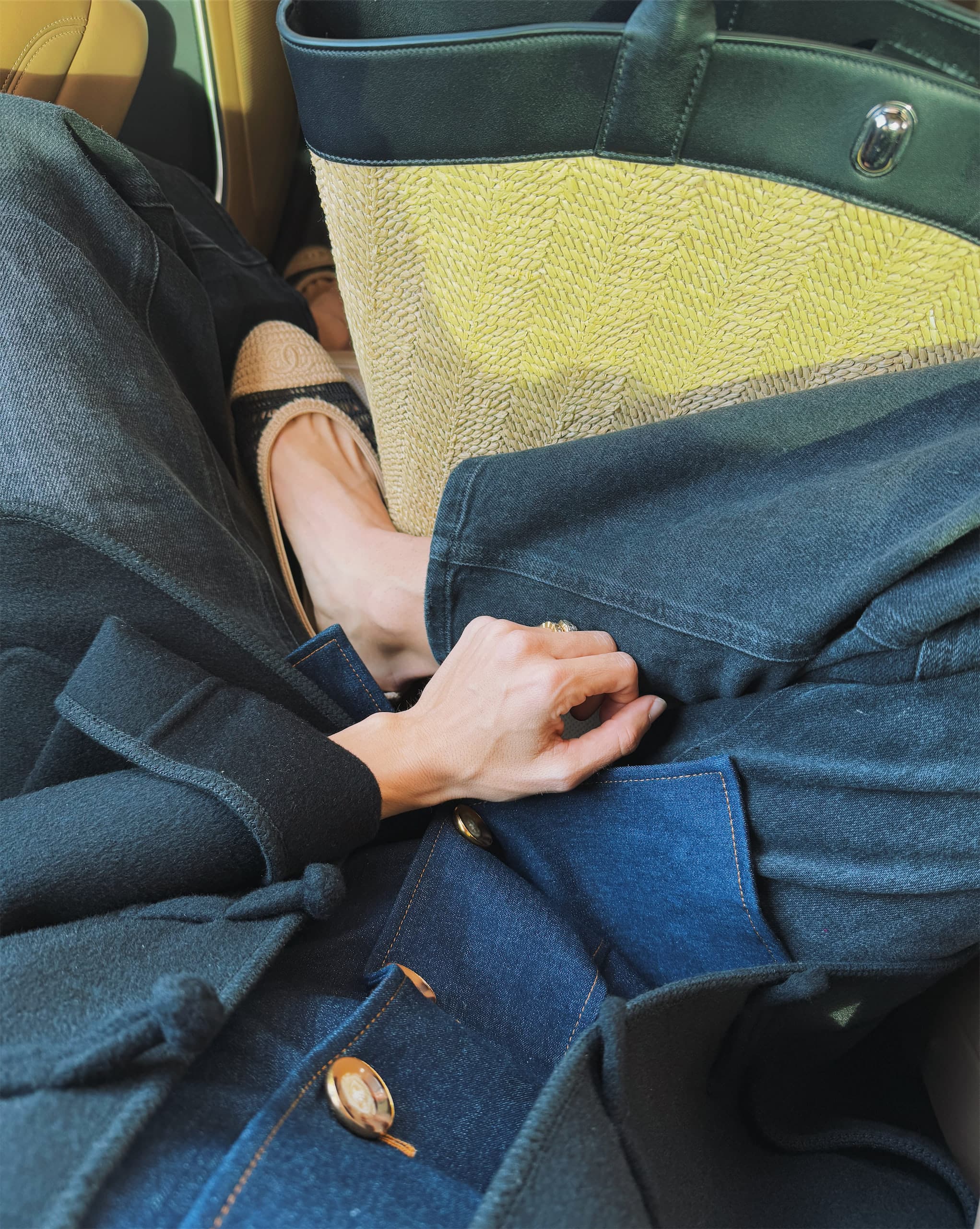 Wanderlust in Denim Layers