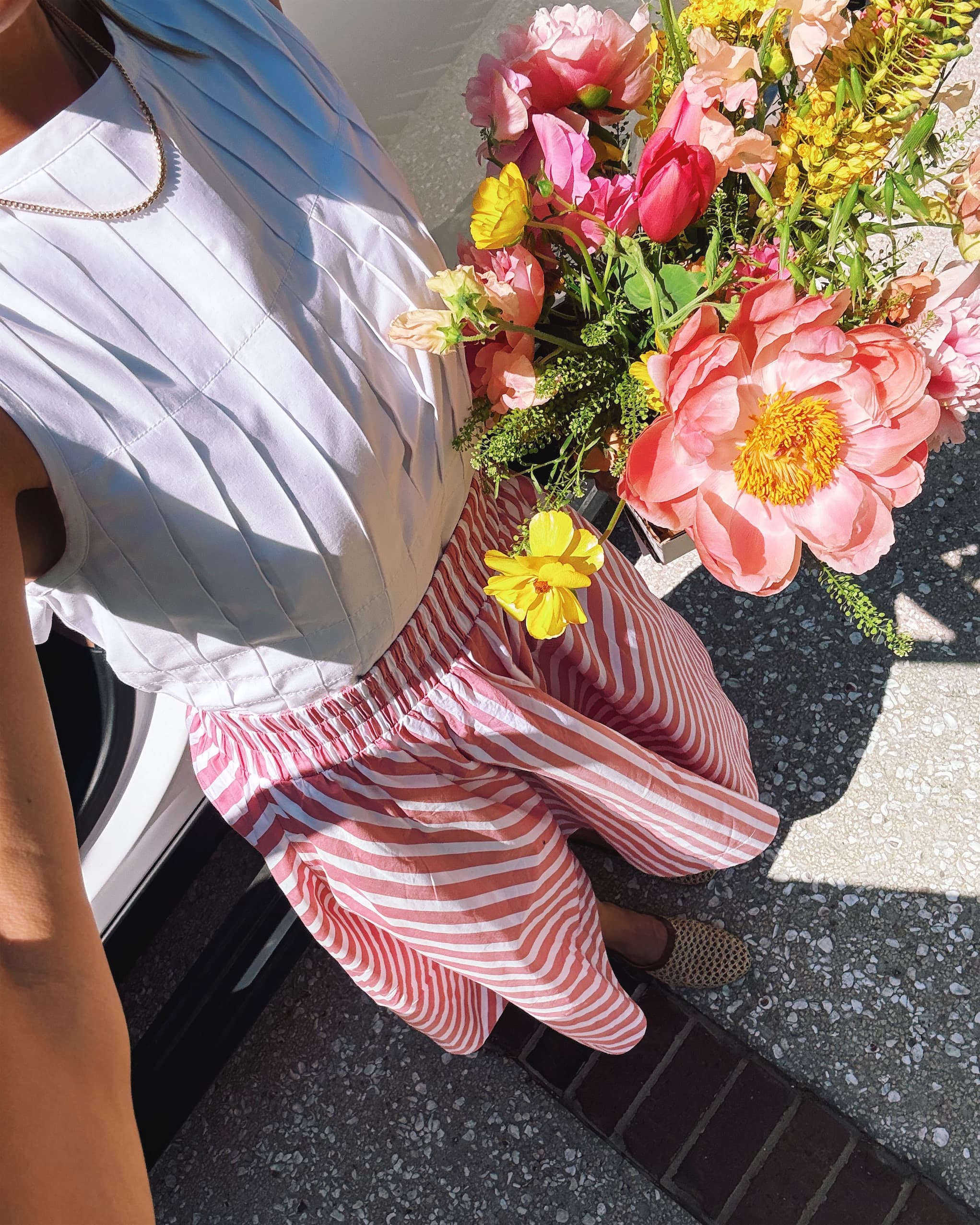 Spring Romance Blooms Outdoors