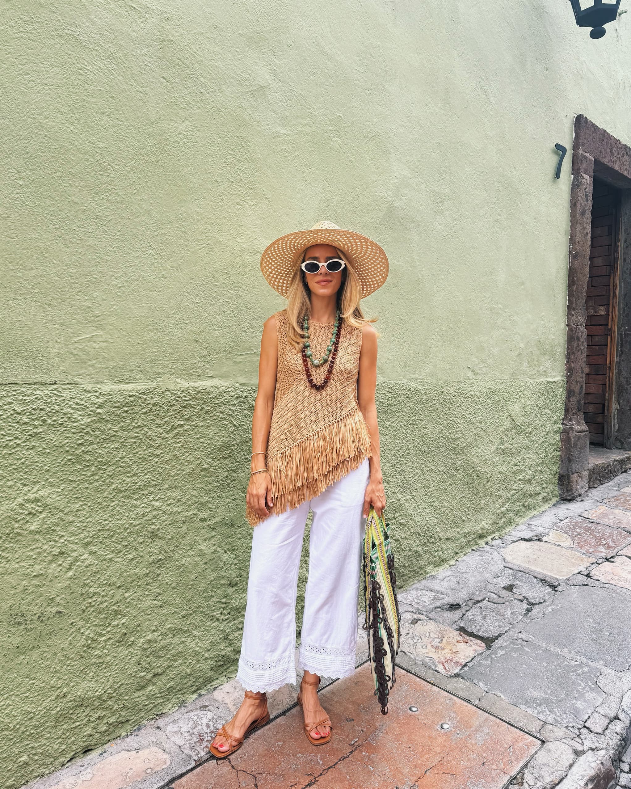 Wanderlust in White Linen