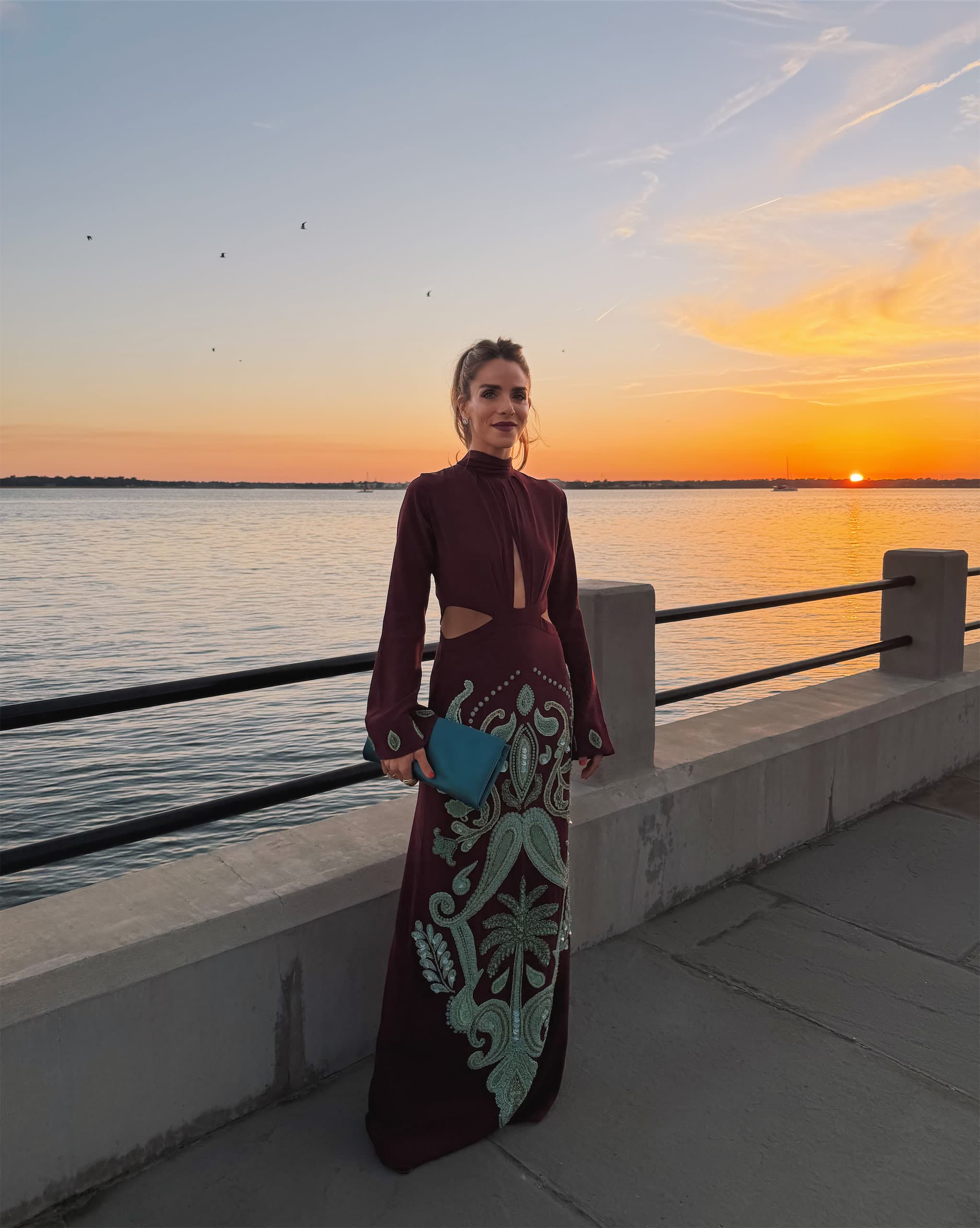 Waterfront Romance at Dusk