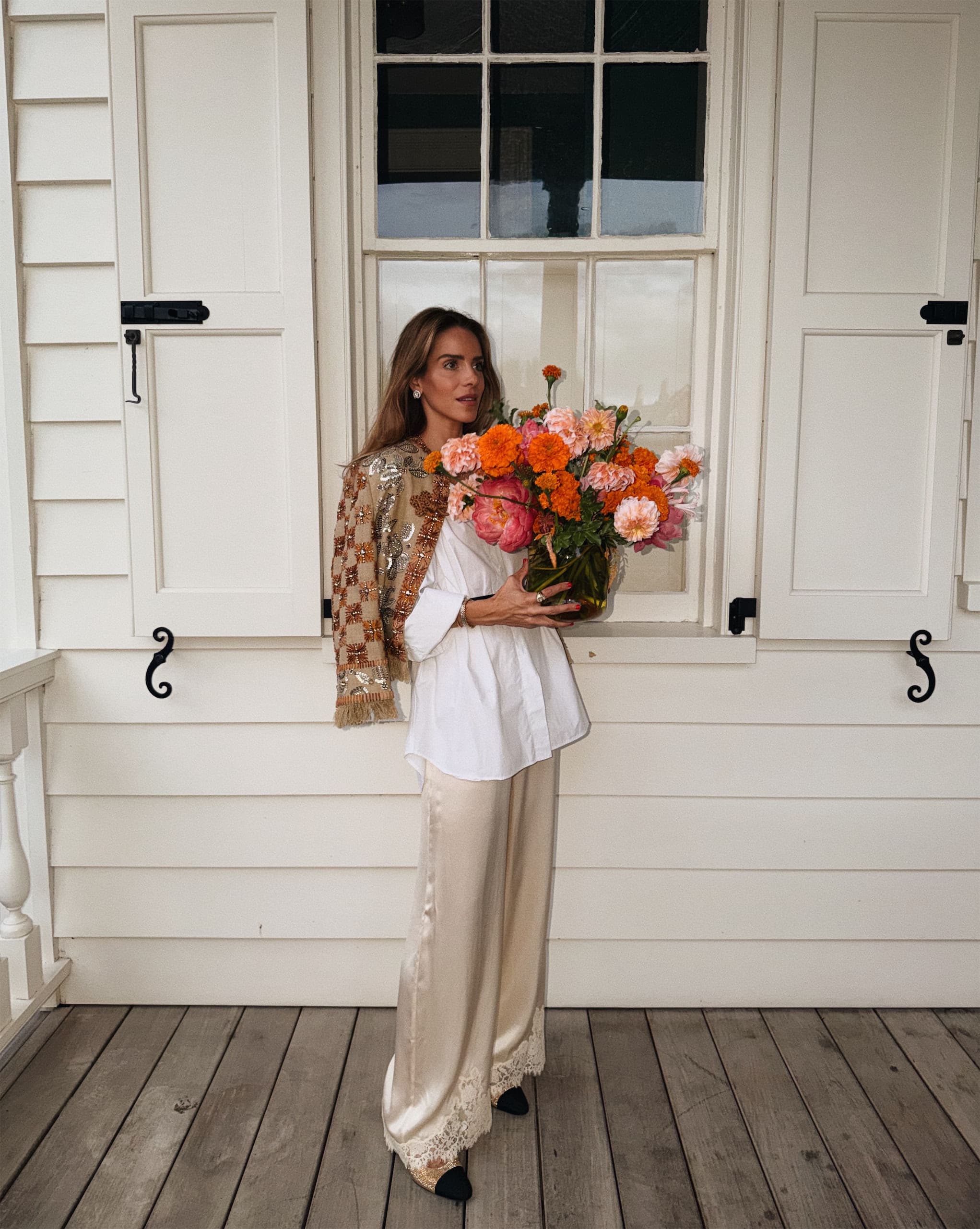 Spring Romance on the Porch