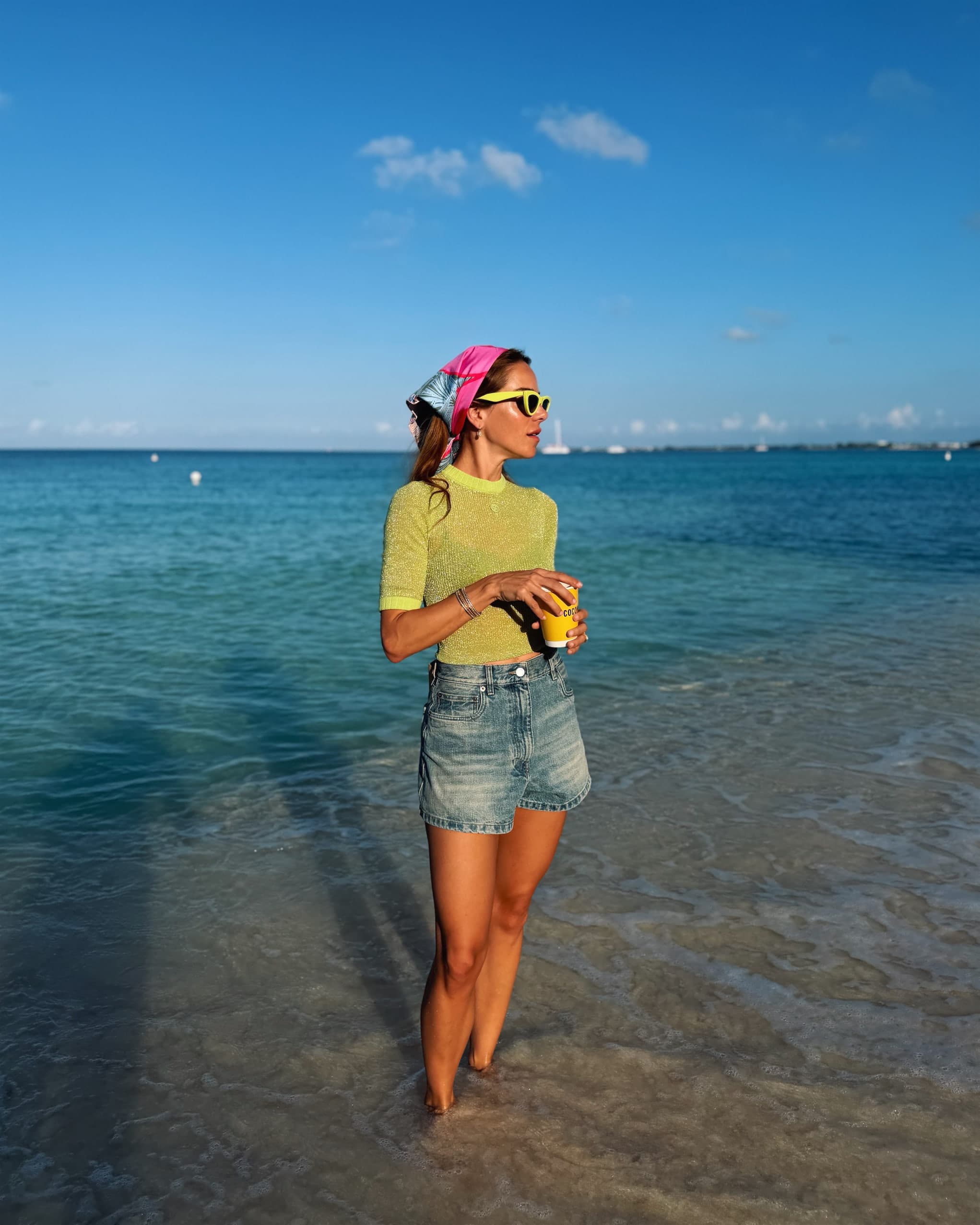 Neon Dreams Meet Ocean Breeze