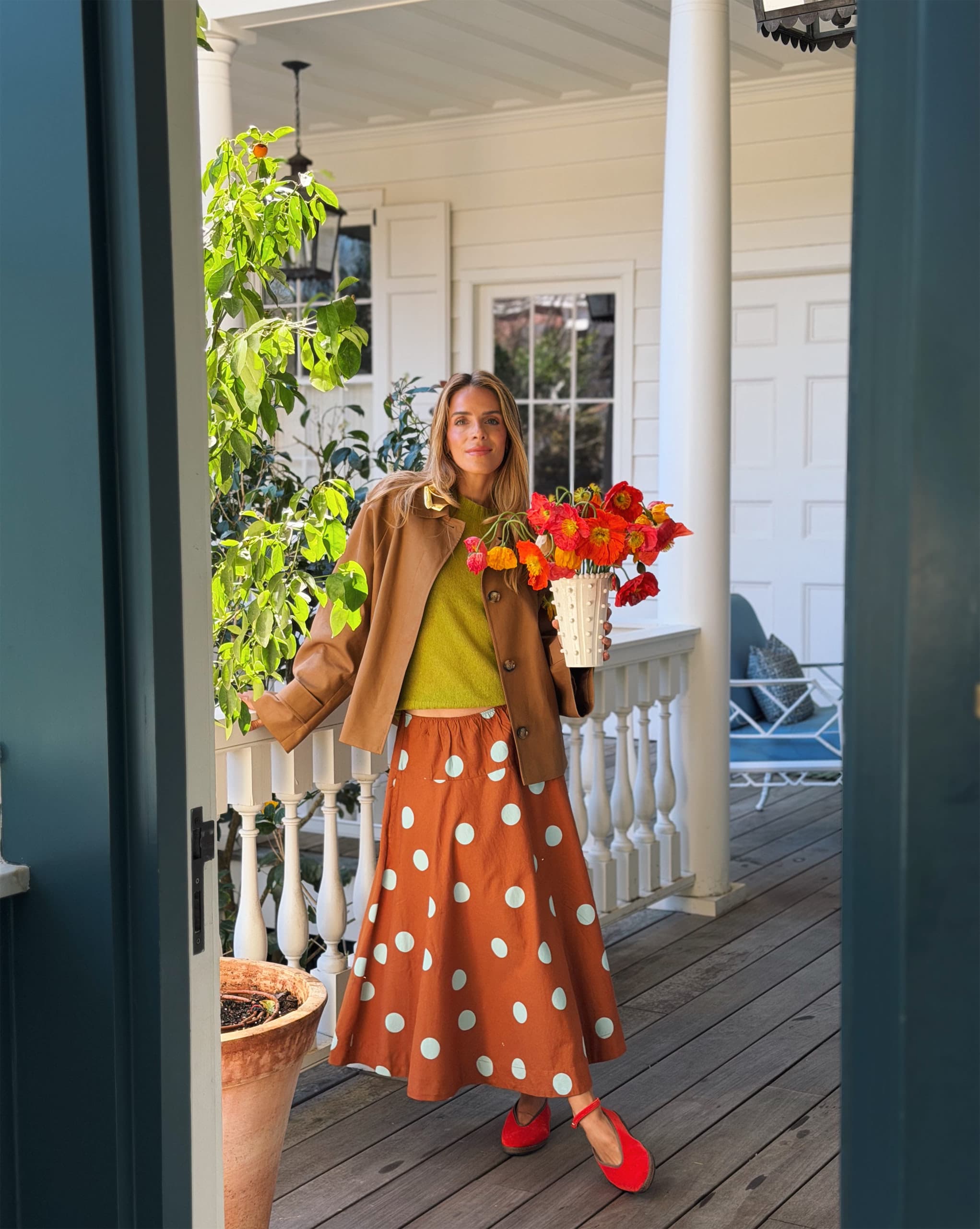 Autumn Porch Poetry Moment
