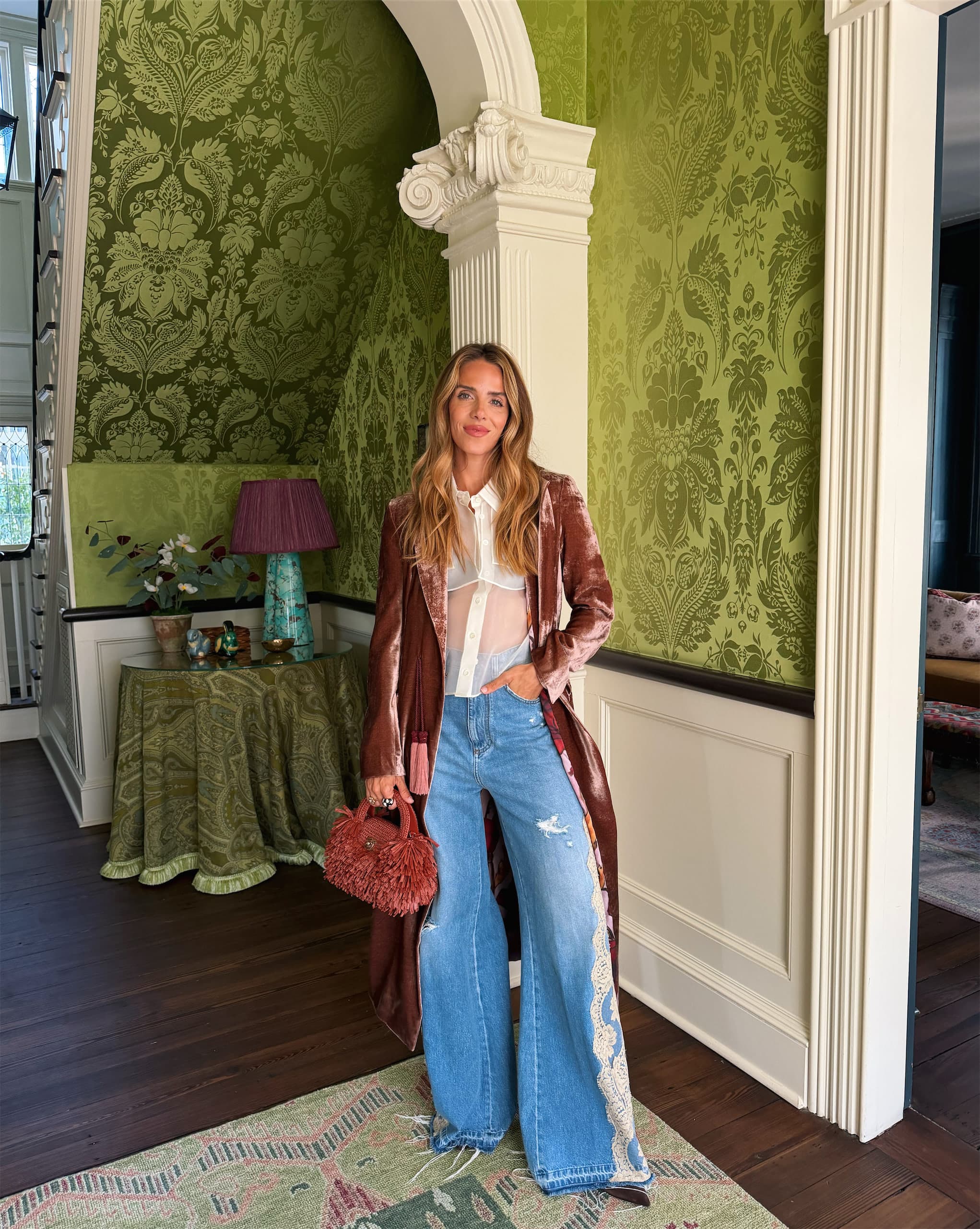 Autumn Bohemian Indoor Elegance