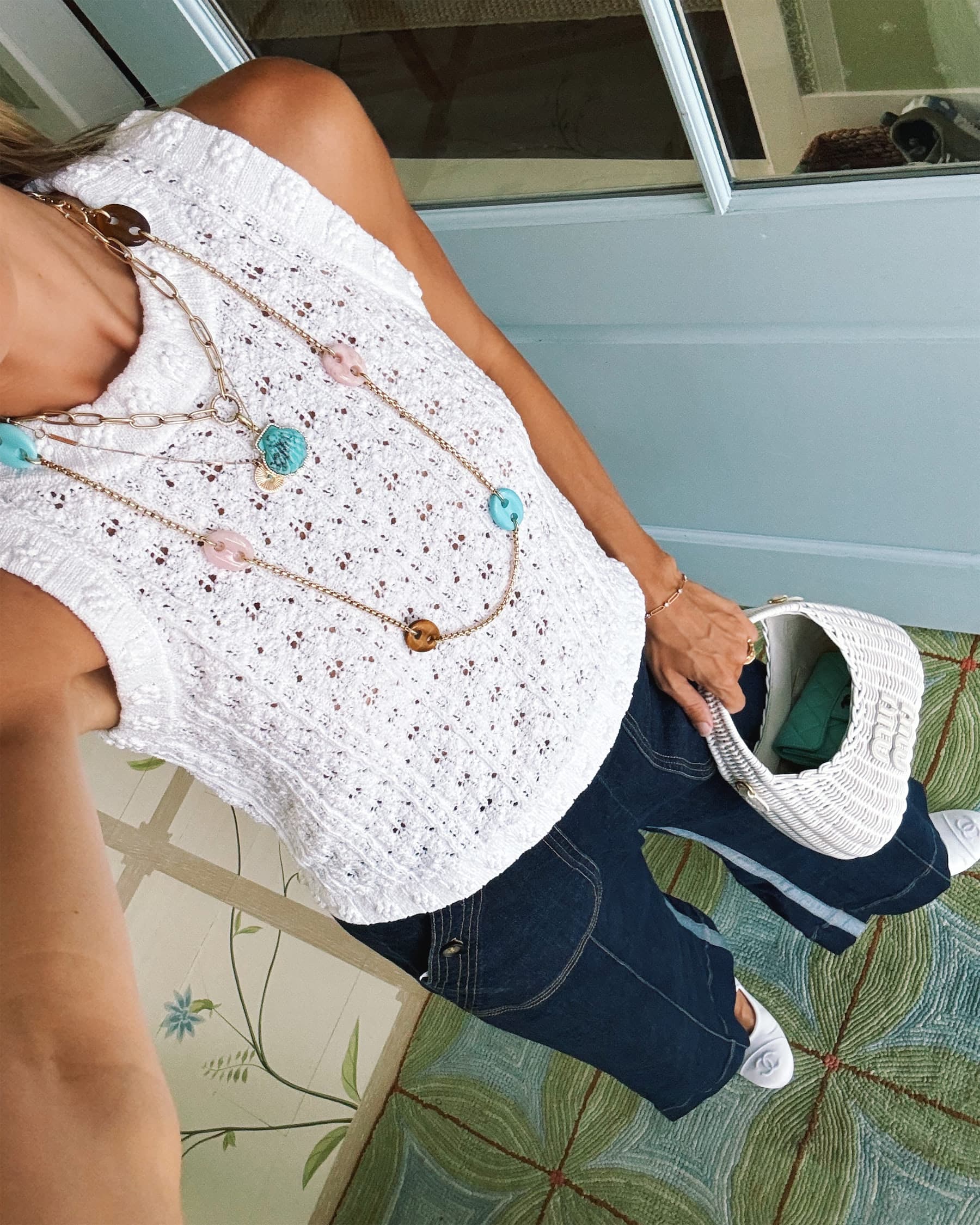 Wanderlust in White Denim